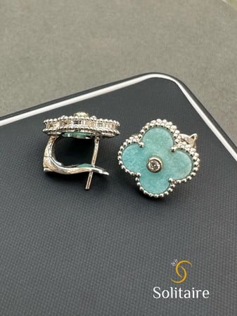 حلق ايطالي 18k