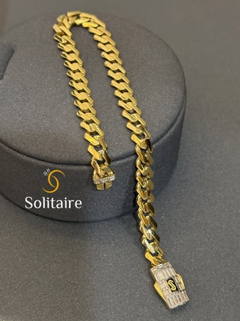 سوارة ايطالي جنزير 18k