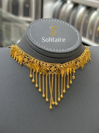 مخنق رمش العروس 21k