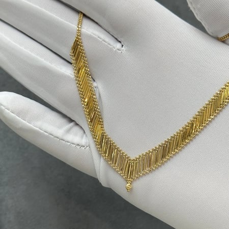 مخنق ايطالي 18k