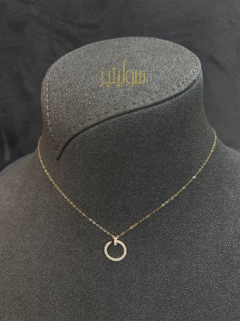 عقد ايطالي 18k