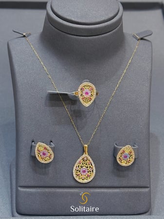 هاف ست ايطالي 18k