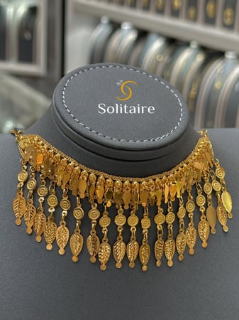 مخنق رمش العروس 21k