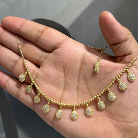 تشوكر ايطالي18k