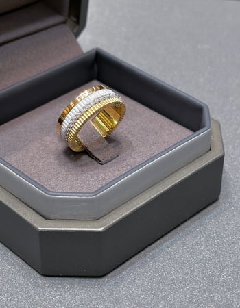 دبلة ايطالية 18k