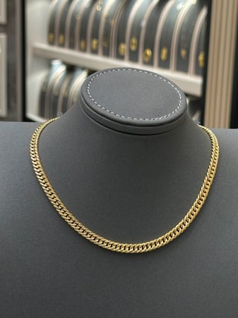 عقد جنزير 18k