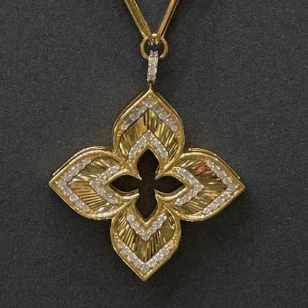 سبحة ايطالية 18k