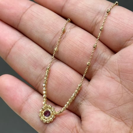 عقد مميز ايطالي18k