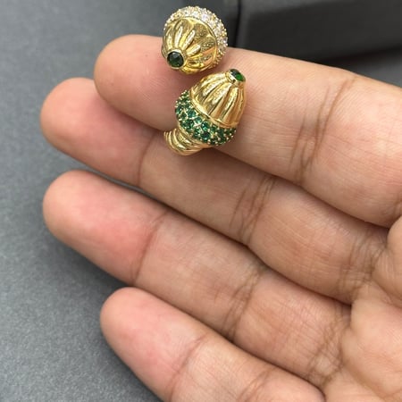 خاتم ايطالي 18k