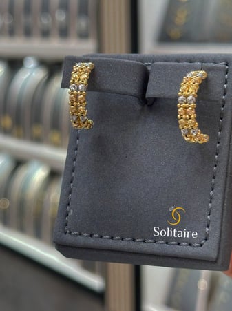 حلق ايطالي 18k