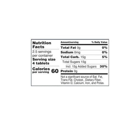 اقراص جلوكوز بالبرتقال -10 أقراص