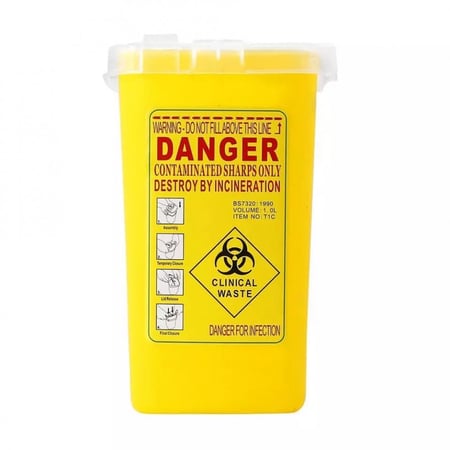 حاوية للأدوات الحادة