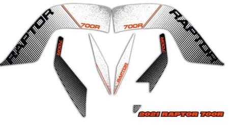 استكرات رابتر 700R موديل 2021 امريكي