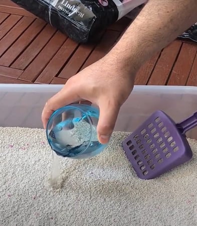 ليندو كات برستيج رمل للقطط - 10 لتر