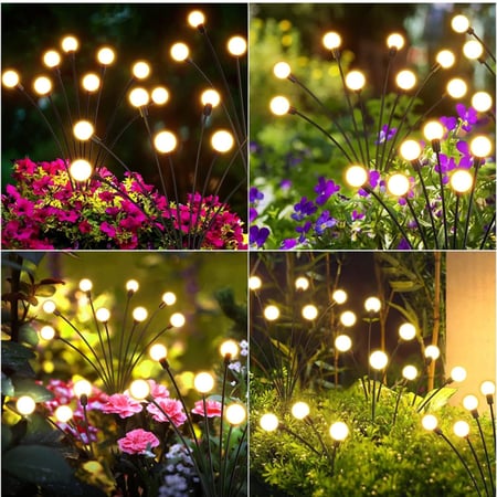 مصابيح حديقة تعمل بالطاقة الشمسية