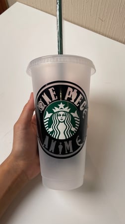 كوب ستاربكس ون بيس للمشرربات البارده