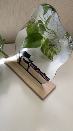 بكج التخرج كوب ومرايا مع الاسم