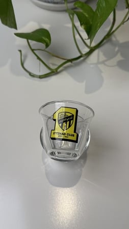 ٦ فناجيل قهوه شعار الاتحاد