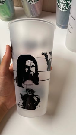 كوب ستاربكس للمشروبات البارده TWD 700مل