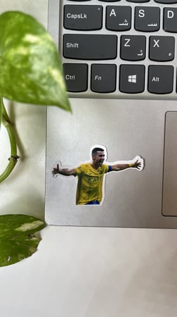 9 ستيكرز نادي النصر ضد الماء