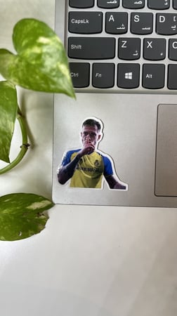 9 ستيكرز نادي النصر ضد الماء