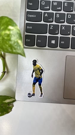 9 ستيكرز نادي النصر ضد الماء