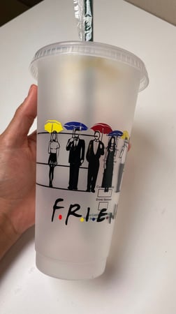 كوب فريندز للمشروبات البارده 700 مل