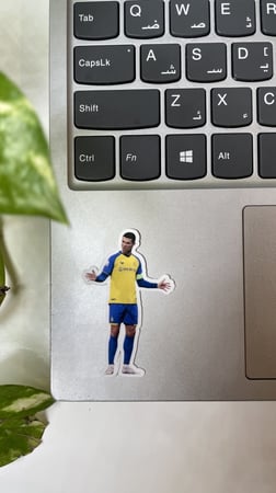 9 ستيكرز نادي النصر ضد الماء