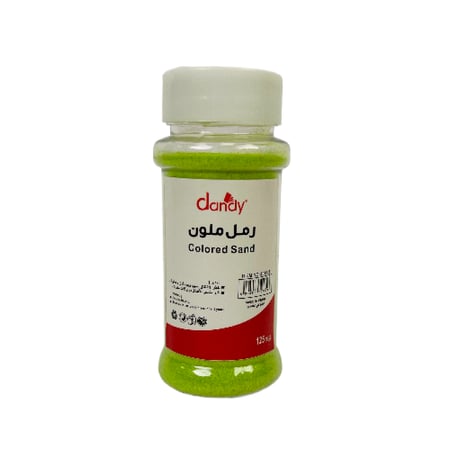 رمل العشب الأخضر الفني 125 جرام داندي