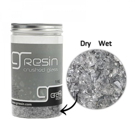 كسر زجاج اسود ناعم 1كغ