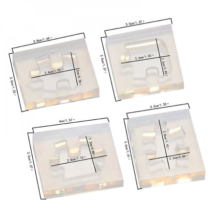 قوالب سيليكون قطع بزل