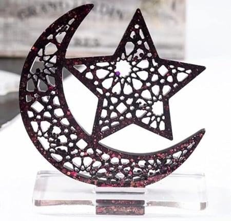 قالب سيليكون هلال مقاس 6.5*14.8