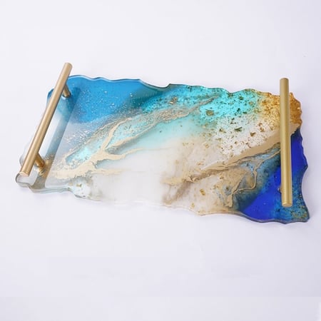 قالب سيليكون شكل 1 صينية تقديم مستطيل