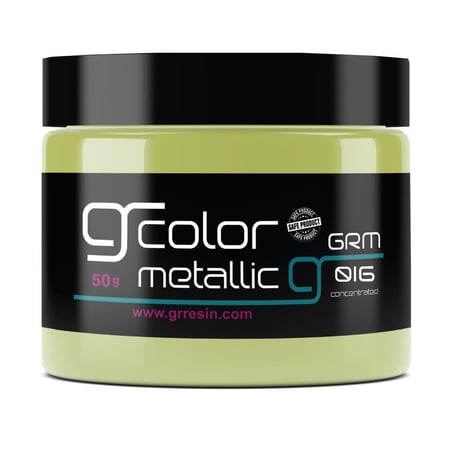 16- لون ريزن ميتاليك تركواز أخضر 50غ