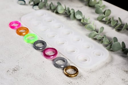 قالب سيليكون خواتم