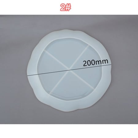 قوالب سيليكون أطباق 2 قطعة