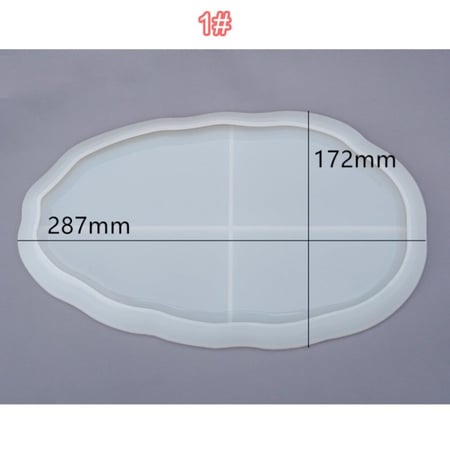 قوالب سيليكون أطباق 2 قطعة