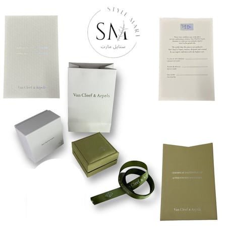 اسوارة فاين كليف فينتاج ألامبرا بني Van Cleef