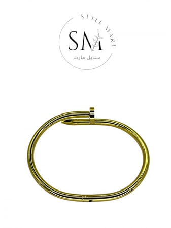 سوارة كارتير مسمار الحجم العريض ذهبي Cartier