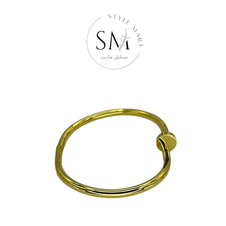 سوارة كارتير مسمار الحجم العريض ذهبي Cartier