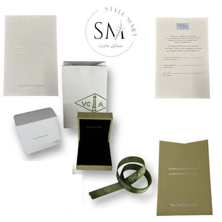 اسوارة فاين كليف فينتاج ألامبرا بني Van Cleef