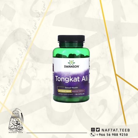 مكمل غذائي نبات تونكات علي Longjack Tongkat Ali‏ ، 400 ملجم ، 120 كبسولة