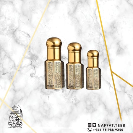 ربع، نص، تولة ميل زجاجي مزخرف محكمة الإغلاق طقتين لون ذهبي