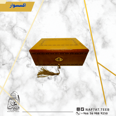 صندوق خشبي موزايك حجم ثمن
