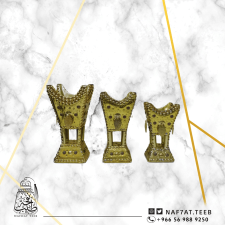 مباخر حائلية ذهبية