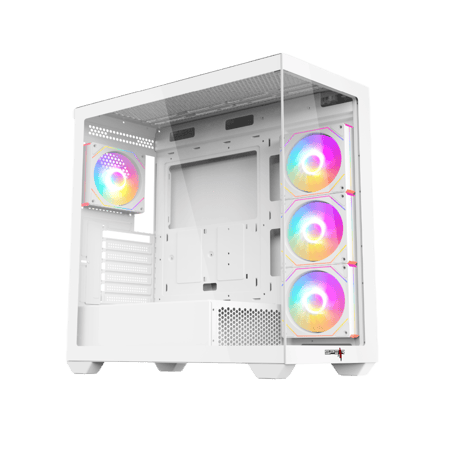 مساحة كافية لتركيب كروت شاشة عالية حتى 360mm ومبردات هوائية للمعالج حت