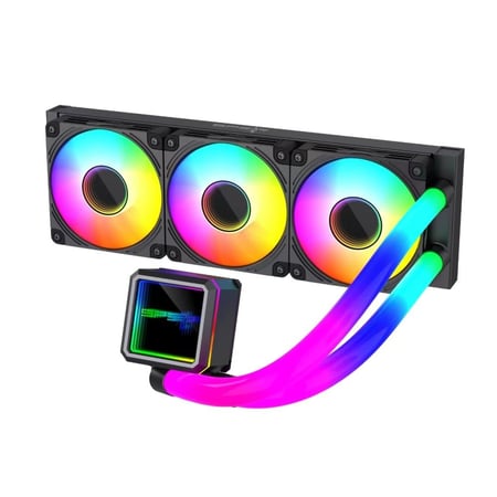 مبرد مائي سبير - PSPEAR COOLING 360MM BLK NORMAL TUBE EVEREST 360 PLUS