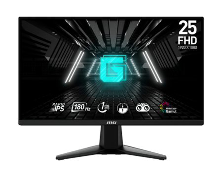 MSI G255F Flat 24.5 IPS FHD 180Hz 1ms