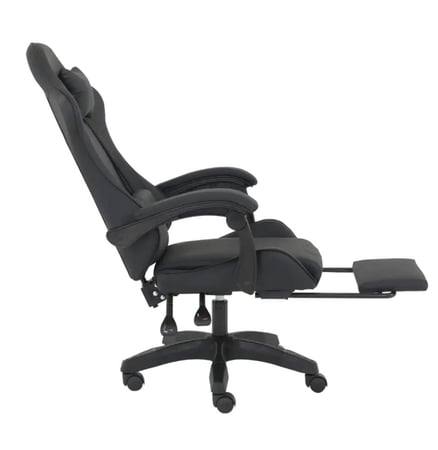 SGCE001 Footrest Chair Black