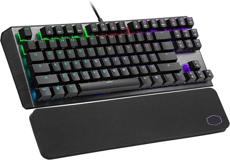 Cooler Master CK530 V2 Tenkeyless Gaming Mechanical Keyboard Brown Switch with RGB Backlighting AE